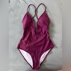 Cupshe Plum Swimsuit